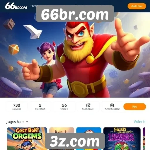 Exploração dos jogos populares no site 66br